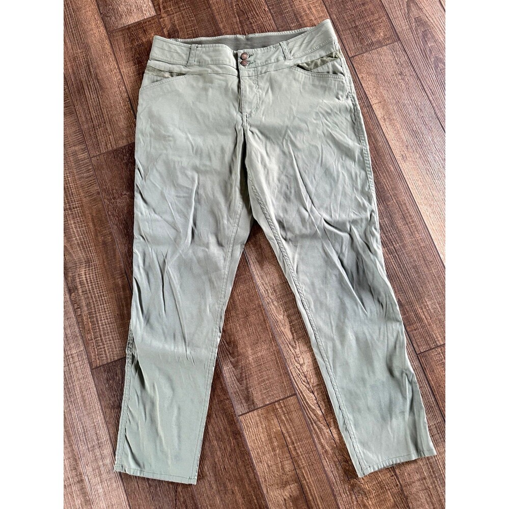 Women’s Marmot Cropped Vented Hiking Pants Sz. 10 Crocodile